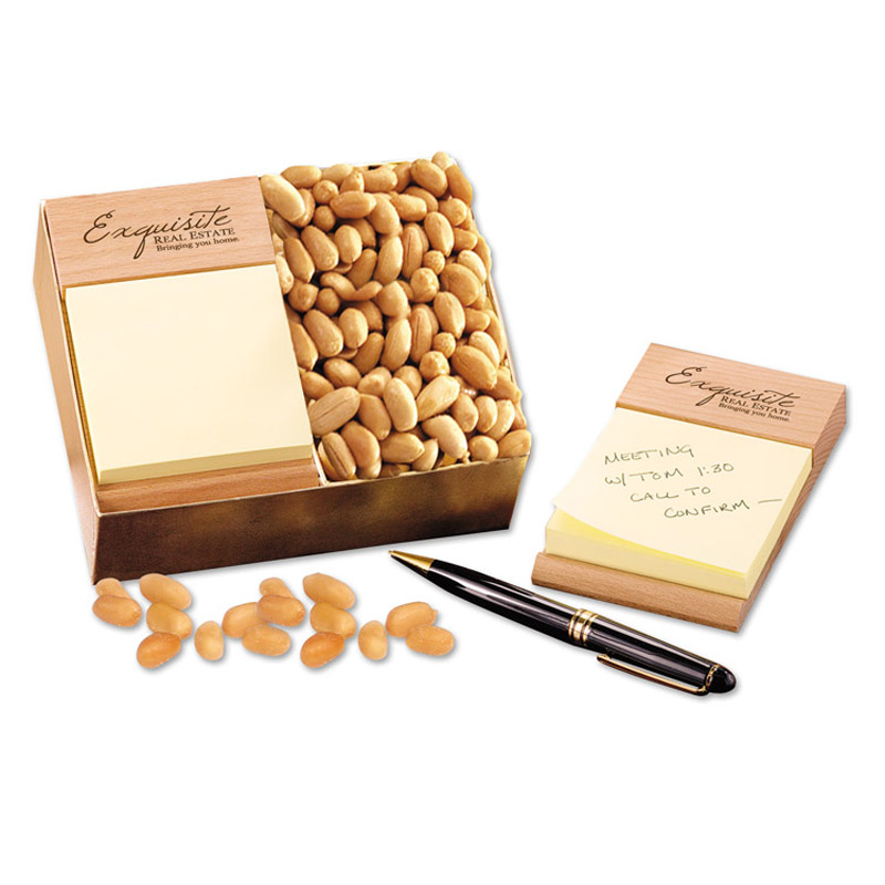 Post-it® Note Holder with Choice Virginia Peanuts