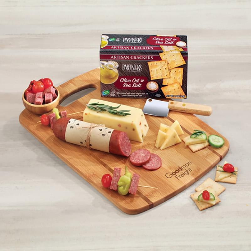 Charcuterie Snack Board - Shelf Stable Cheese