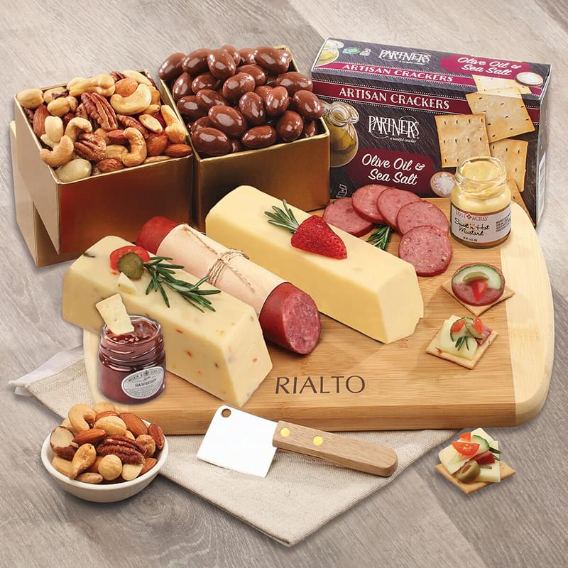 Shelf Stable Party Starter Charcuterie Board