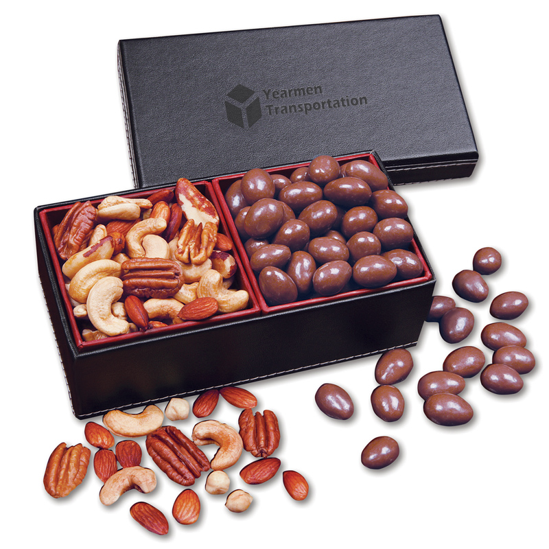 Chocolate Covered Almonds & Deluxe Mixed Nuts