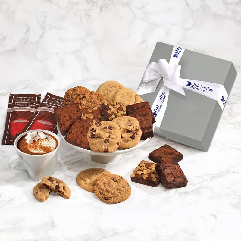 Cookies, Brownies & Hot Cocoa Gift Box