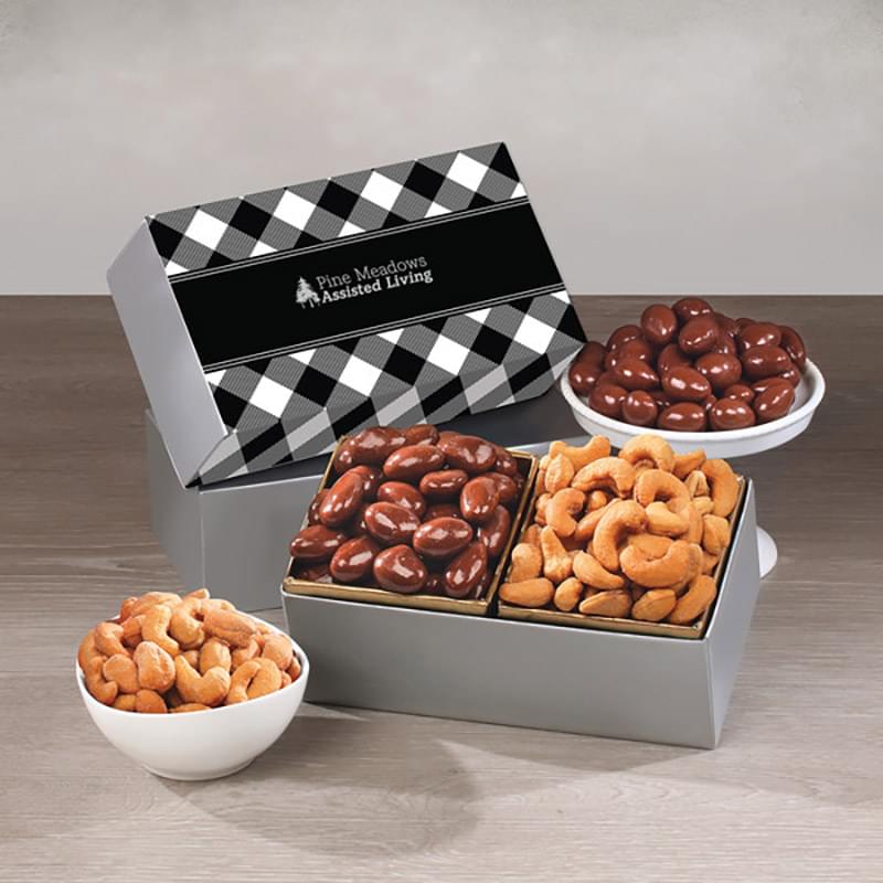 Chocolate Covered Almonds & Fancy Cashews