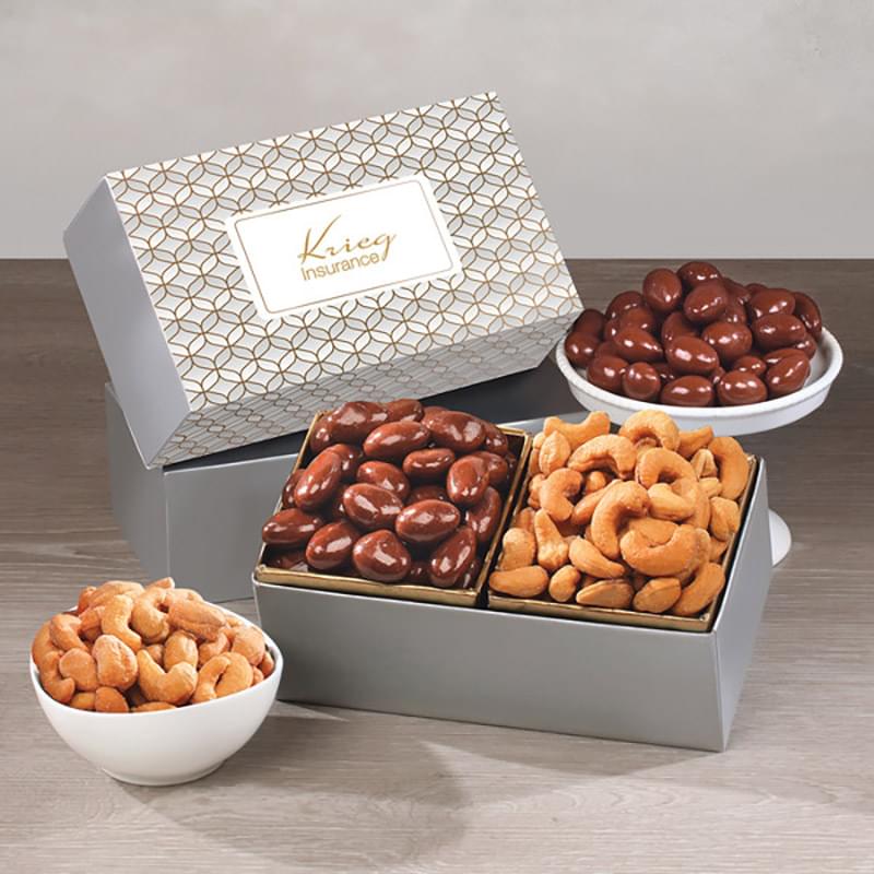 Chocolate Covered Almonds & Fancy Cashews