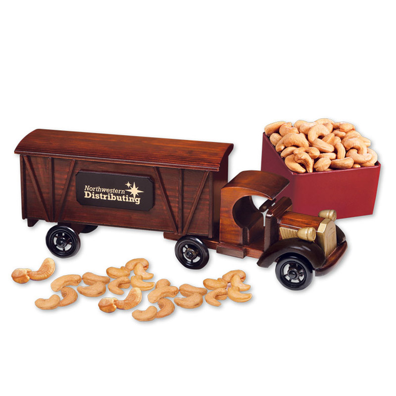 1920 Tractor-Trailer Truck with Extra Fancy Jumbo Cashews