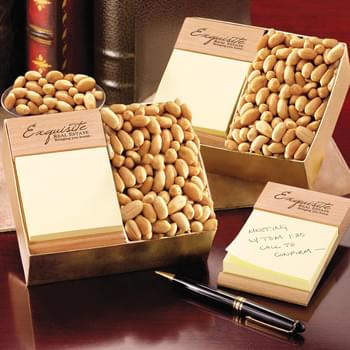 Beech Post-it&reg; Note Holder with Choice Virginia Peanuts