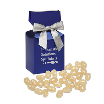 Champagne Jelly Belly&reg; Jelly Beans in Blue Premium Delights Gift Box