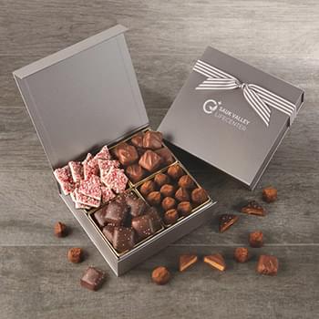 Magnetic Closure Chocolate Treasures-Gray