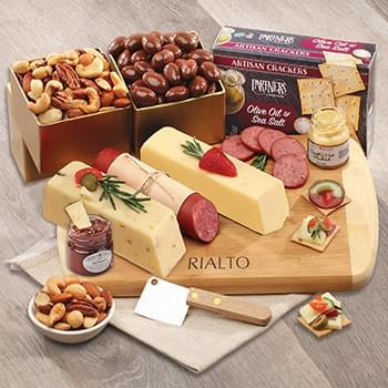 Shelf Stable Party Starter Charcuterie Board