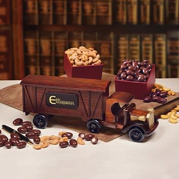 1920 Tractor-Trailer Truck with Chocolate Almonds & Extra Fancy Jumbo Cashews