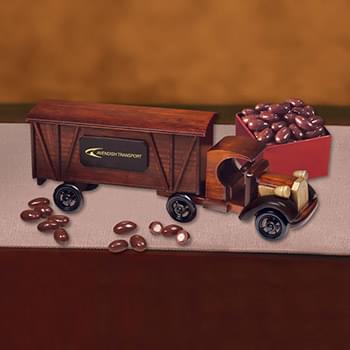1920 Tractor-Trailer Truck with Chocolate Covered Almonds