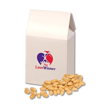 Choice Virginia Peanuts in Gable Top Gift Box with Full Color Imprint